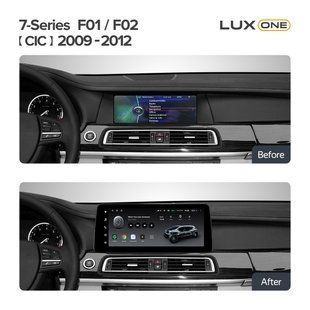 Штатна магнітола Teyes LUX ONE 6+128 Gb BMW 7-Series F01 F02 CIC 2009-2012 12.3"