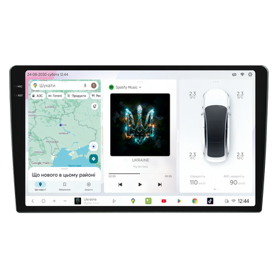 Штатна магнітола для Mazda 3 2004-2008 DriveX S4 QLED 9" Android 8-ядерний 1.6ГГц 4x64Гб SIM-картка 3G/4G TDA7851 4x50W DSP AK7604 бездротовий CarPlay та AndroidAuto