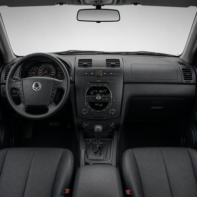 Штатна магнітола для SsangYong Rexton 2007-2012 DriveX S4 QLED 9" Android 8-ядерний 1.6ГГц 4x64Гб SIM-картка 3G/4G TDA7851 4x50W DSP AK7604 бездротовий CarPlay та AndroidAuto