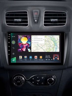 Штатна магнітола Decker D9-008 8+128 Gb Renault Logan 2 2012-2022 Sandero 2 2013-2022 (F2) (A) 9"