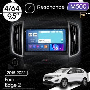Магнітола Ford Edge 2 (2015-2022) Resonance M500 4/64, 9.5" 2K QLED
