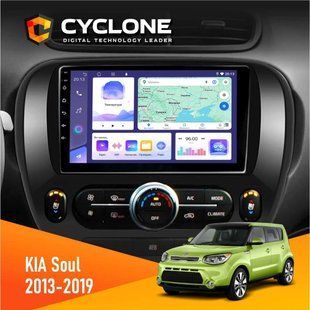 Штатна магнітола KIA Soul 2013-2019 Cyclone C9-011 4x64, DSP