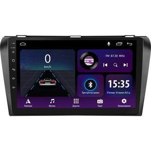 Штатна магнітола Sigma E9232 2+32 Gb Mazda 3 1 BK 2003-2009 9"