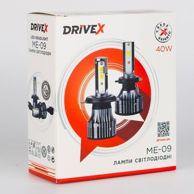 LED лампи автомобільні DriveX ME-09 HB3(9005) 40W 9-32V 5500K LED