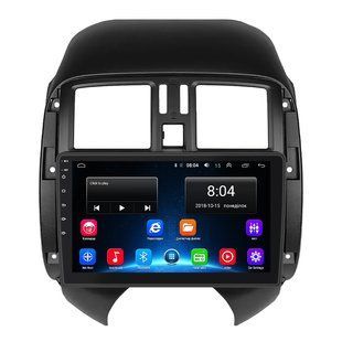 Штатна магнітола Lesko для Nissan Sunny N17 2012-2014 екран 9" 2/32Gb Wi-Fi GPS Base