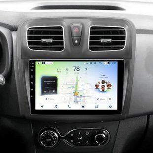 Штатна магнітола Teyes CC4L 6+64 Gb Renault Logan 2 2012-2022, Sandero 2 2013-2022 (F1) (B) 9"