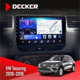 Штатна магнітола Volkswagen Touareg 2010-2018 Decker D9-006 4x64, 4G