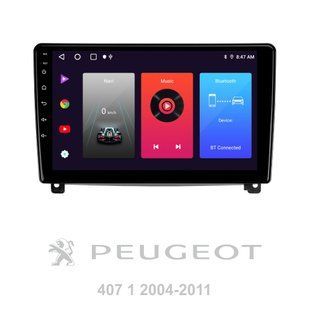 Штатна магнітола Sigma F9216 2+32 Gb Peugeot 407 1 2004-2011 (F1) 9"