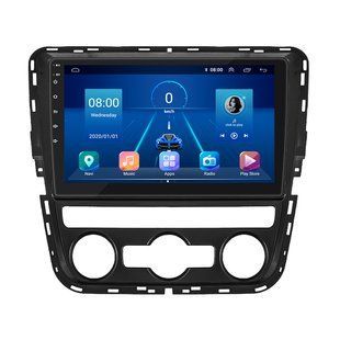 Штатна магнітола Lesko для Volkswagen Scirocco R I 2009-2014 екран 9" 4/64Gb 4G Wi-Fi GPS Top
