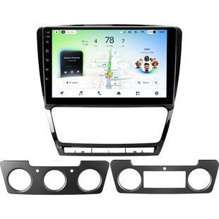 Штатна магнітола Teyes CC4L 6+64 Gb Skoda Octavia 2 A5 2008-2013 Black 10"