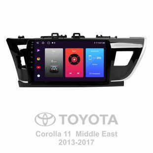 Штатна магнітола Sigma F10216 2+32 Gb Toyota Corolla 11 Middle East 2013-2017 (B) 10"