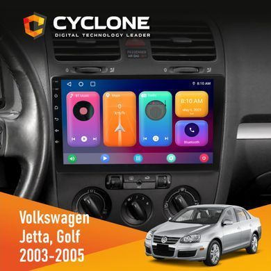 Штатна магнітола Volkswagen Golf 2003-2008 Cyclone C10-001 2x64 CPL