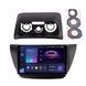 Штатная магнитола Teyes CC3 2K 4+32 Gb Mitsubishi LANCER IX GLX 2006-2010 Black 9"