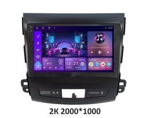 Штатна магнітола Soundbox S-8122 для Mitsubishi Outlander XL 2008-2012 з CarPlay та 4G модем S4 2K-8122+360