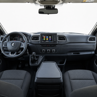 Штатна магнітола для Renault Master 2019-2024 DriveX S7 2K QLED 10" Android 8-ядерний 2.7ГГц 6x64Гб SIM-картка 3G/4G AK7808 AB 4x50W DSP AK7739 VELVET бездротовий CarPlay та AndroidAuto
