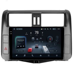Штатная магнитола Teyes CC4 Pro 2K 8+128 Gb Toyota Land Cruiser Prado 150 2009-2013 (C) 9" (L2)