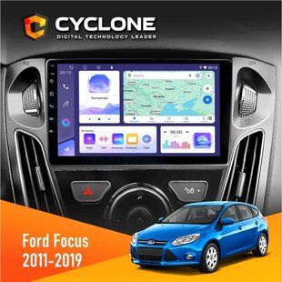 Штатна магнітола Ford Focus 2011-2019 Complete set Cyclone C9-012 4x64 DSP 4G