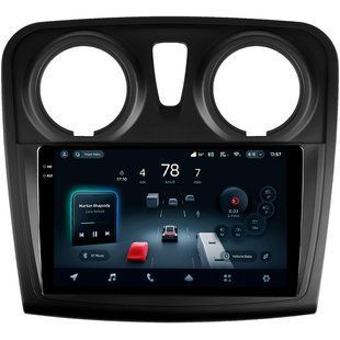 Штатна магнітола Teyes CC4 Pro 2K 8+128 Gb Renault Logan 2 2012-2022 Sandero 2 2013-2022 (F2) (A) 9"