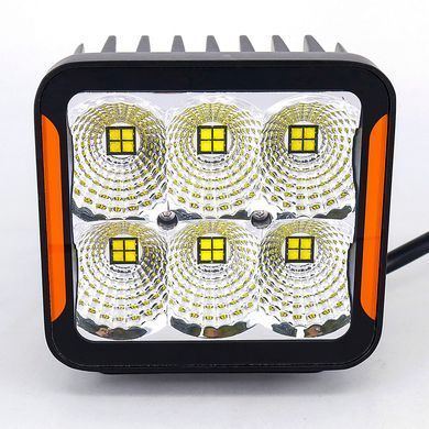 Фара додаткового світла DriveX WL SQ-108 DLX 4" FL+DRL 24L-120W OSR