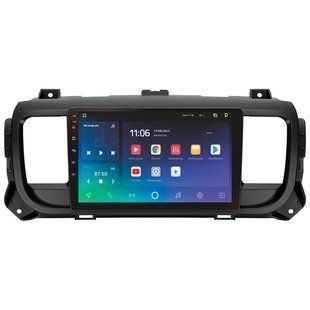 Штатна магнітола Sigma X9464 4+64 Gb Citroen Jumpy 3/SpaceTourer 1, Peugeot Expert 3 2016-2021 9"