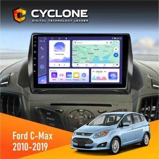 Штатна магнітола Ford C-Max 2010-2019 Cyclone C9-011 4x64, DSP