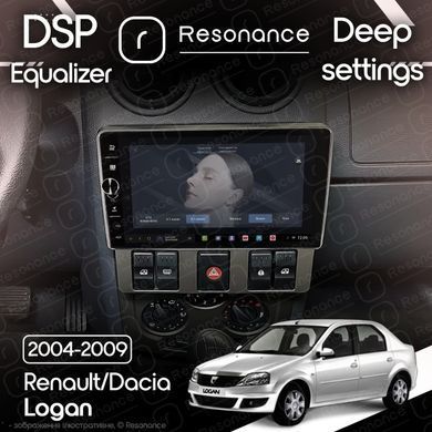 Магнітола Dacia Logan (2004-2009) DUDU 3 4/64 9" (D-Style)