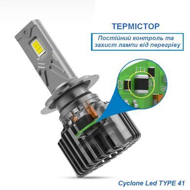 LED лампа CYCLONE LED H27 5700K type 41