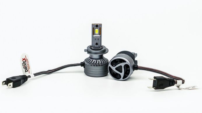 LED лампи автомобільні DriveX AL-12US H7 57W SUPER CAN 9-36V 6K