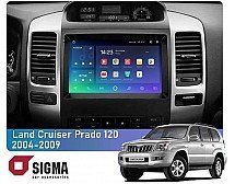 Штатна магнітола Sigma X9232 2+32 Gb Toyota Land Cruiser Prado 120 / Lexus GX470 J120 2004-2009 (F2) 9"