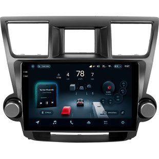 Штатная магнитола Teyes CC4 Pro 2K 12+256 Gb Toyota Highlander 2 XU40 2007-2013 (F1) 10"