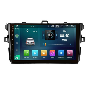 Штатная магнитола Cyclone C9 CPL GSM. 2+32GB. CARPLAY. 4G Toyota Corolla 2006-2013