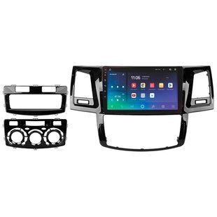 Штатна магнітола Sigma X9464 4+64 Gb Toyota Fortuner 1 AN50 AN60 HILUX Revo Vigo 2008-2014 (B) 9"