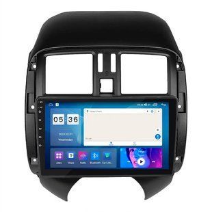 Штатна магнітола Lesko для Nissan Almera III (G15) 2012-2018 екран 9" 4/64Gb CarPlay 4G Wi-Fi GPS Prime