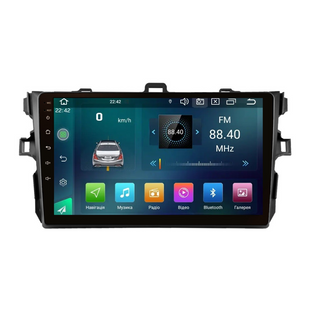 Штатная магнитола Cyclone C9 CPL. 2+32GB. CARPLAY Toyota Corolla 2006-2013