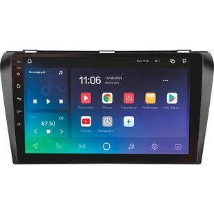 Штатна магнітола Sigma X9432 4+32 Gb 4G DSP Mazda 3 1 BK 2003-2009 9"